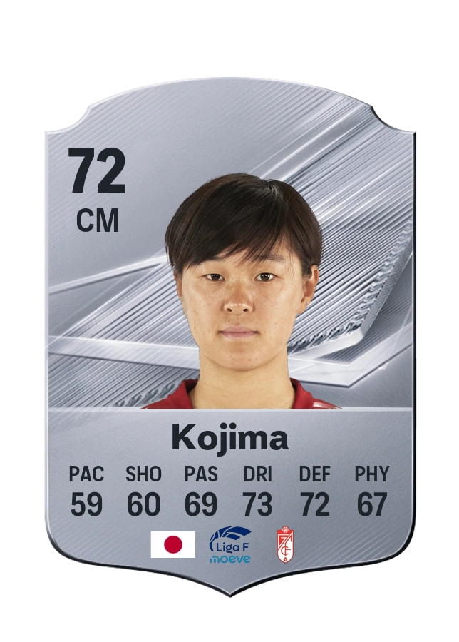 Miku Kojima, Common card, rated 72