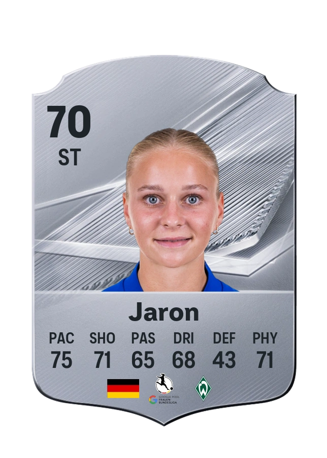 Isabella Jaron, Common card, rated 70