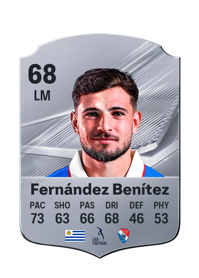 Martín Fernández Benítez, Common card, rated 68