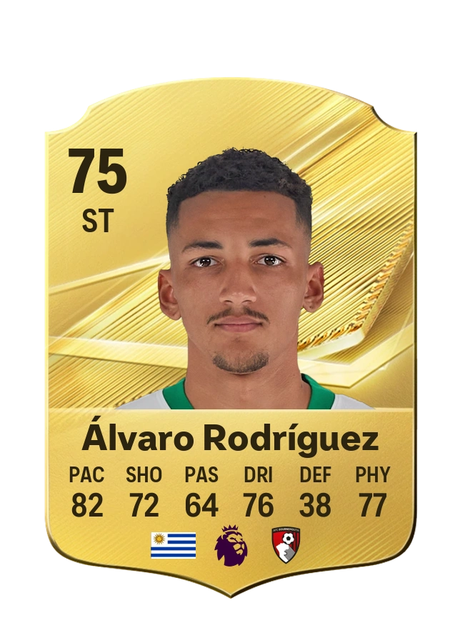 Álvaro Rodríguez, Common card, rated 75