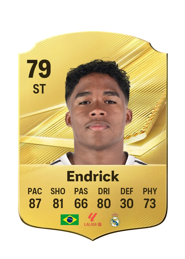 Endrick, Common card, rated 79