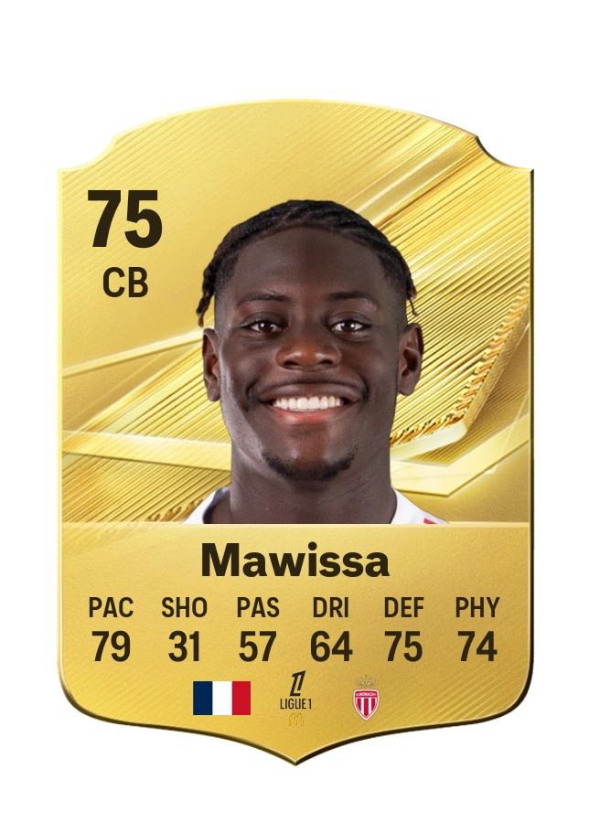Christian Mawissa, Common-kaart, rating 75