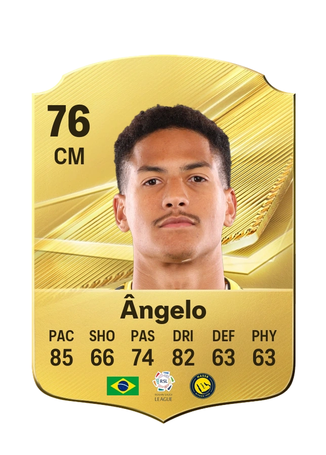 Ângelo، بطاقة Common، بتقييم 76