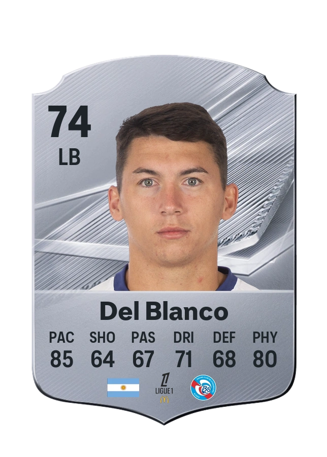 Mateo Del Blanco, Common kartı, reyting 74