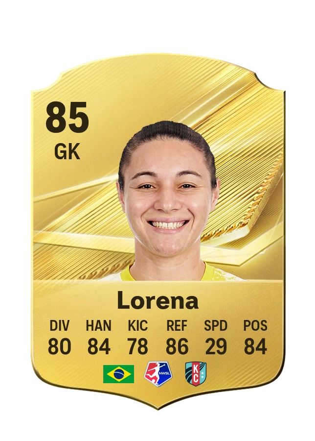 Lorena، بطاقة Common، بتقييم 85