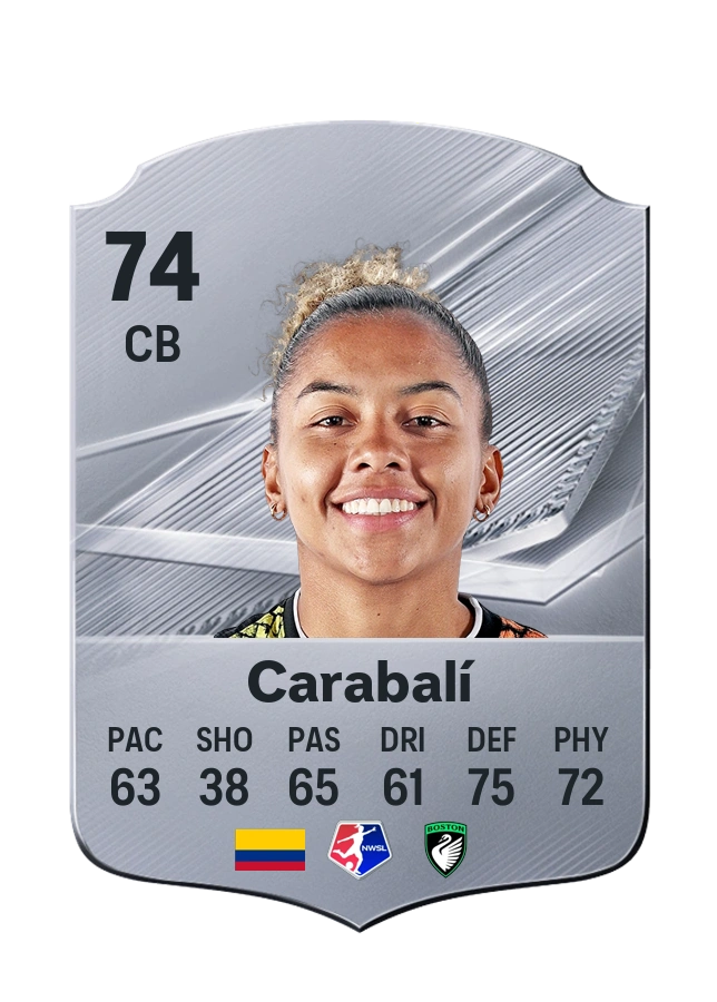 Carta Common di Jorelyn Carabalí, valutazione 74