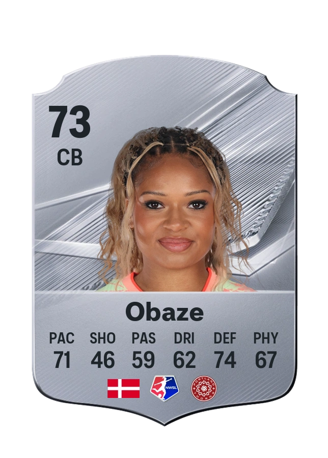 Isabella Obaze, Common card, rated 73