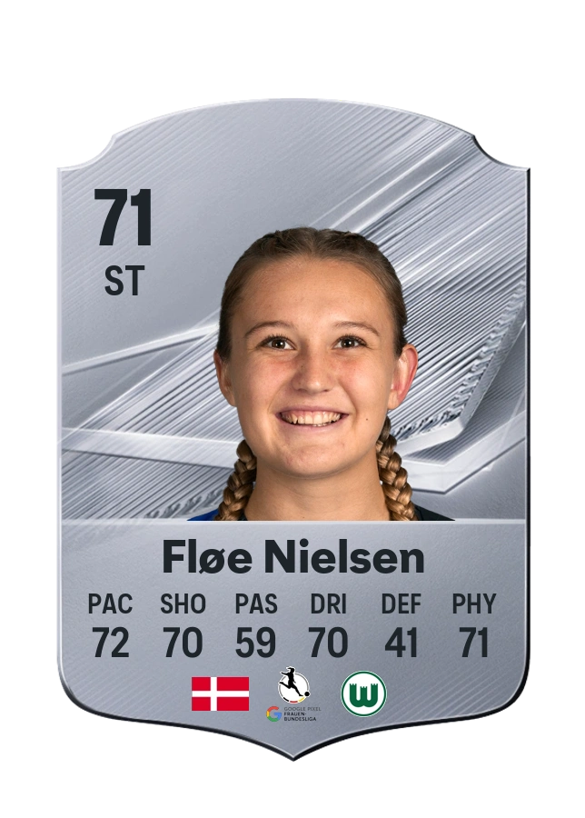 Cecilie Fløe Nielsen, Common-kaart, rating 71