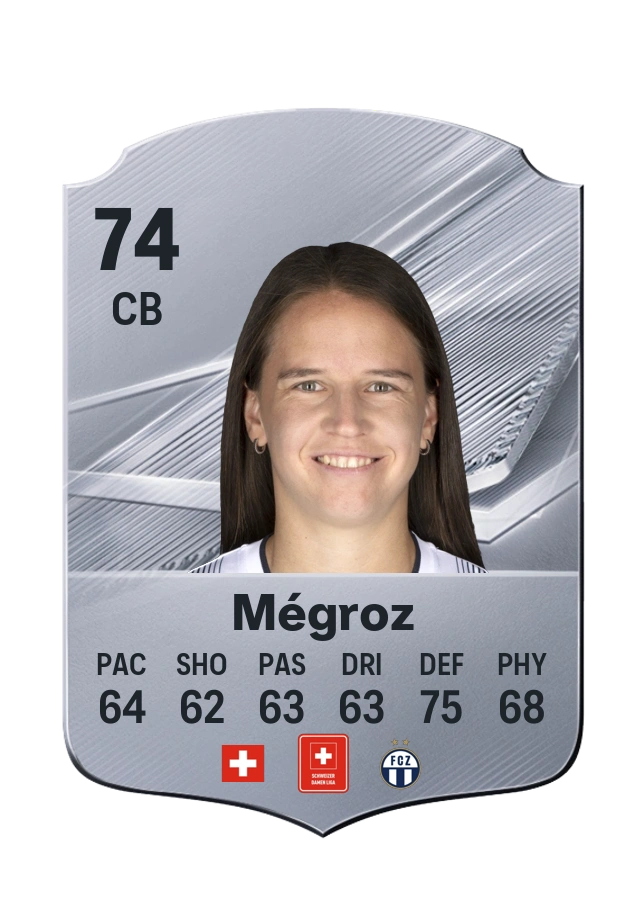 Naomi Mégroz, Common-kaart, rating 74