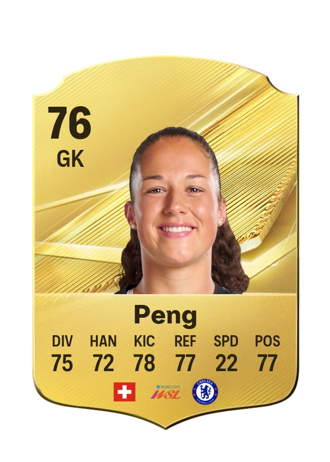 Livia Peng, Common card, rated 76