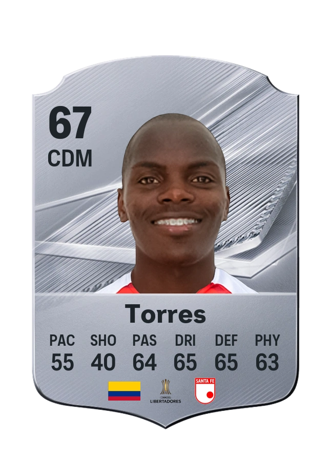 Jhojan Torres, Common kartı, reyting 67