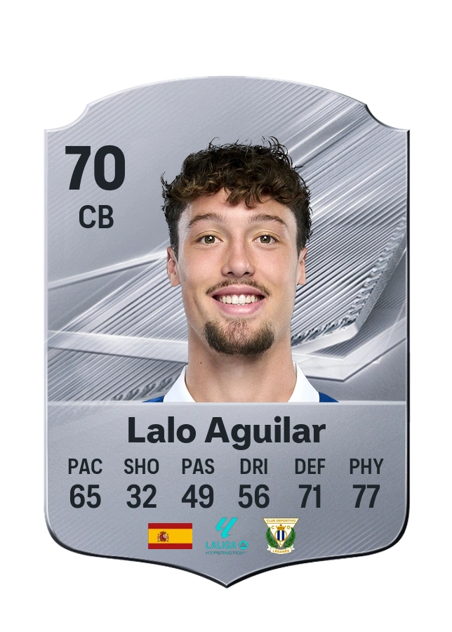 Lalo Aguilar, Common kartı, reyting 70