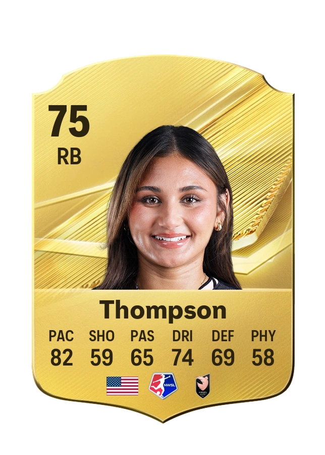 Carta Common di Gisele Thompson, valutazione 75