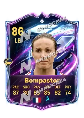 Sonia Bompastor, karta Base Hero, ocena 86