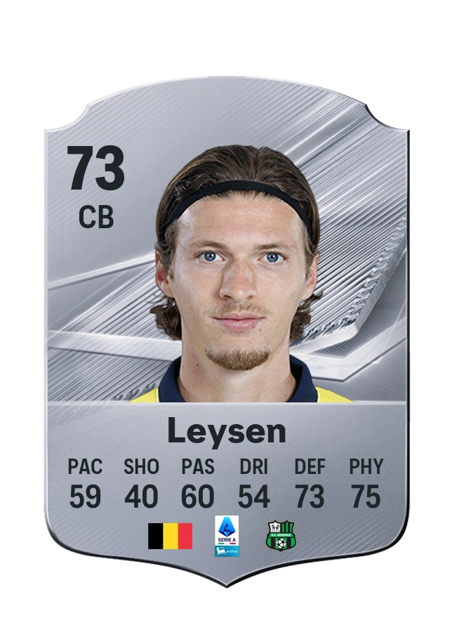 Fedde Leysen, karta Common, ocena 73