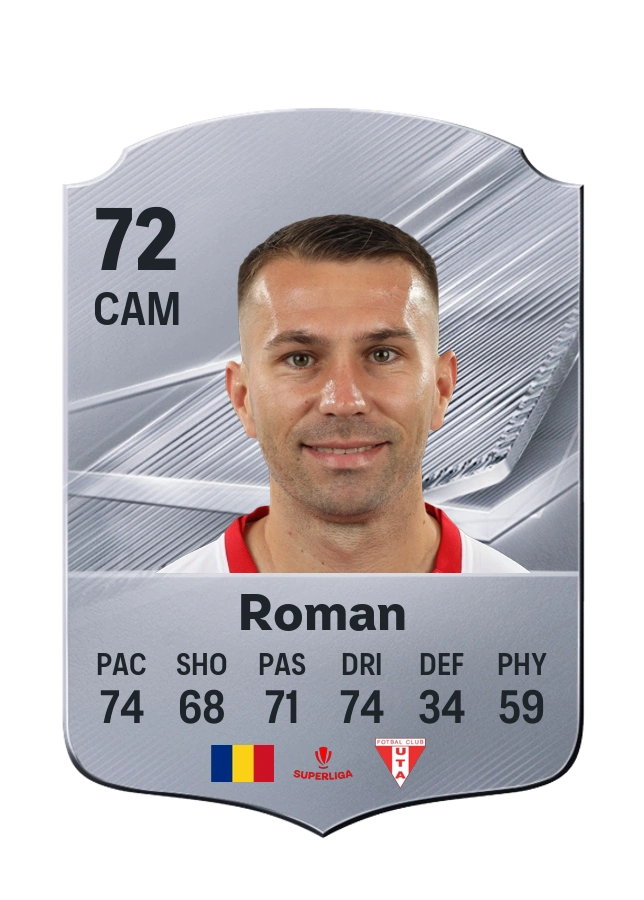 Alin Roman, karta Common, ocena 72