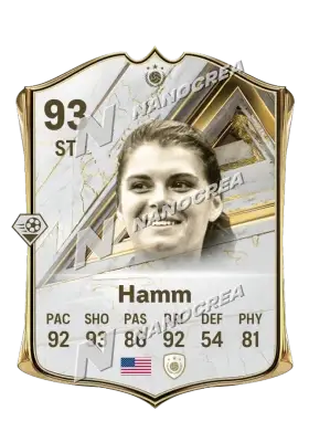 Mia Hamm, Base Icon kartı, reyting 93