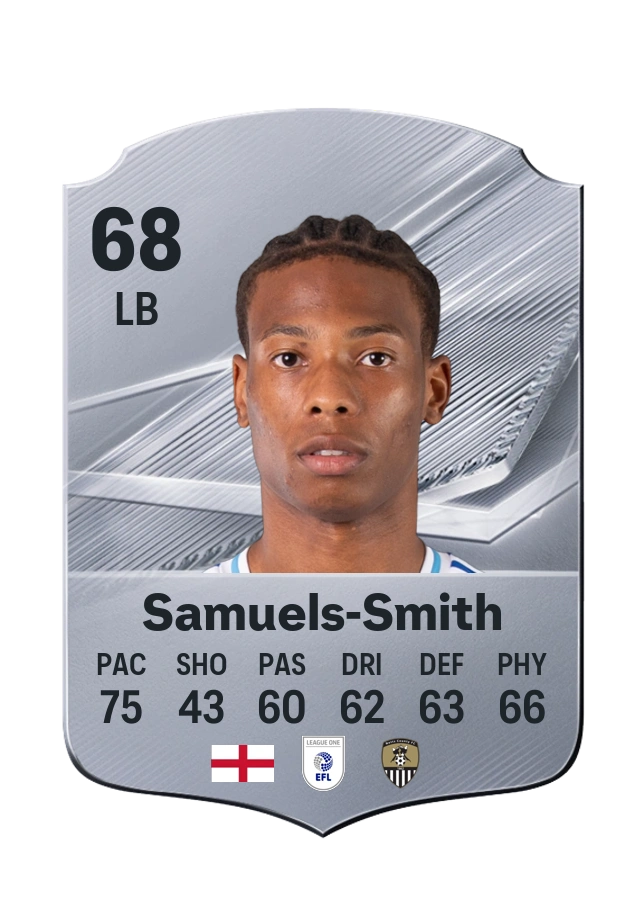 Carta Common di Ishé Samuels-Smith, valutazione 68