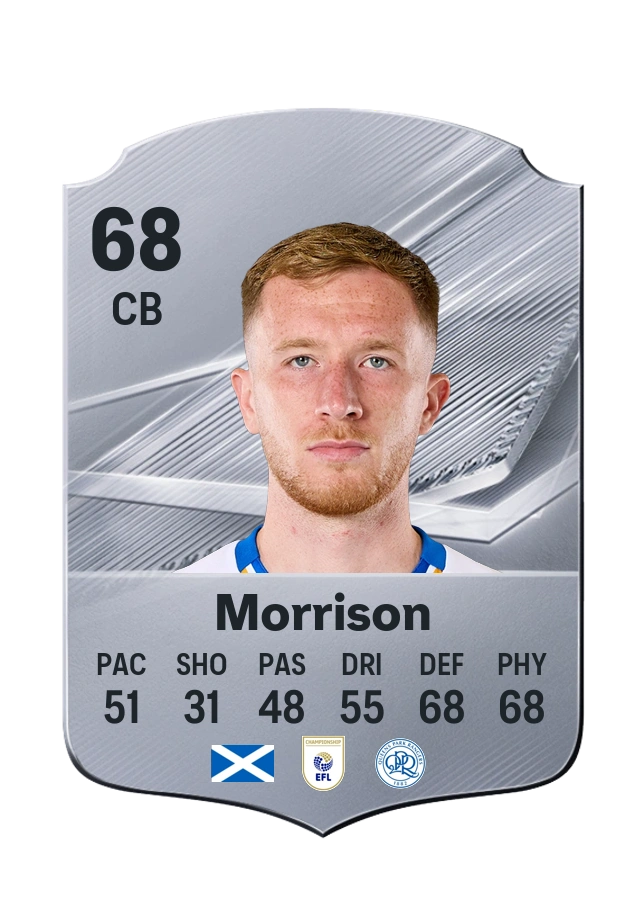 Liam Morrison, Common kartı, reyting 68