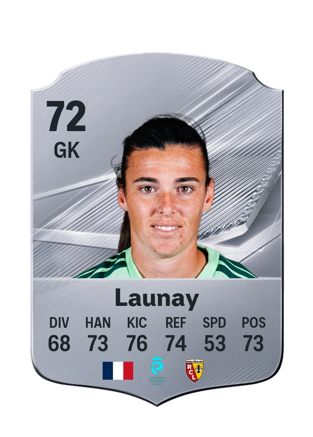 Elisa Launay, Common kartı, reyting 72