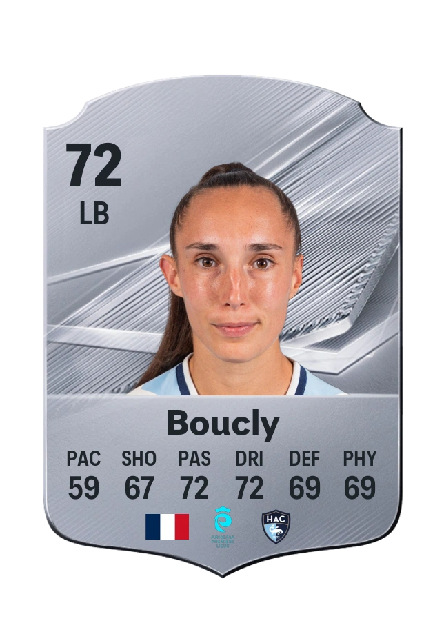 Maïté Boucly, Common card, rated 72