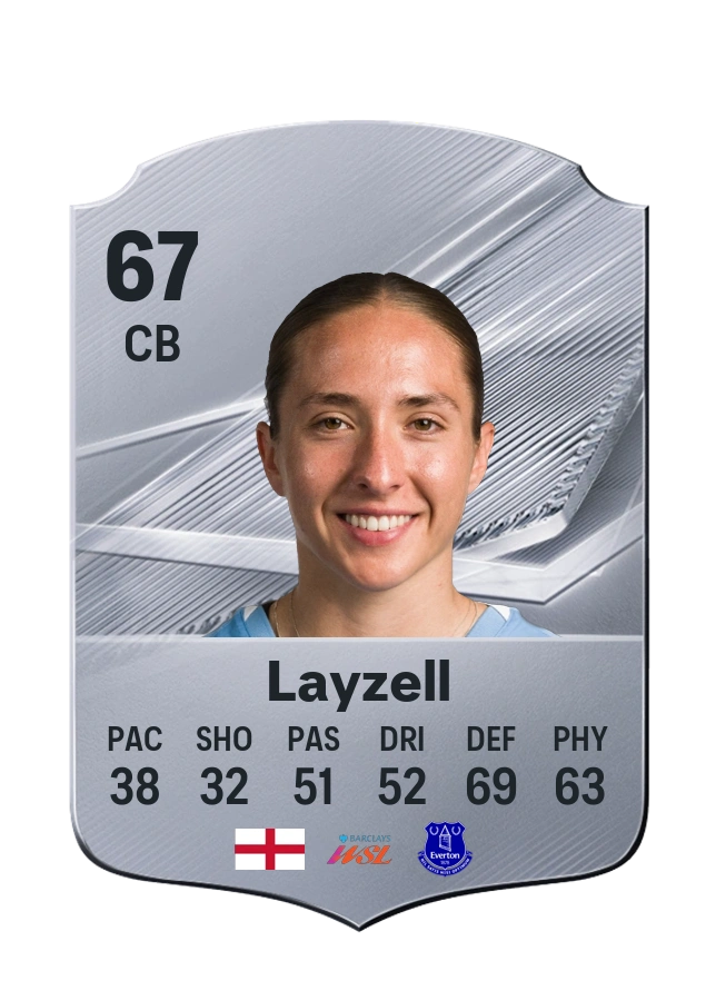 Naomi Layzell, Common card, rated 67