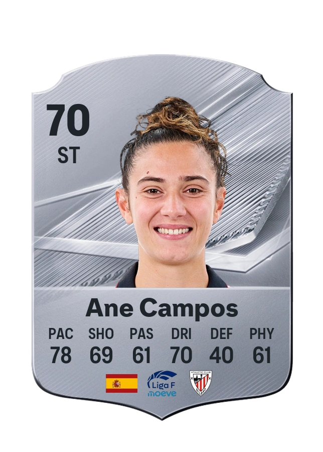 Ane Campos, karta Common, ocena 70