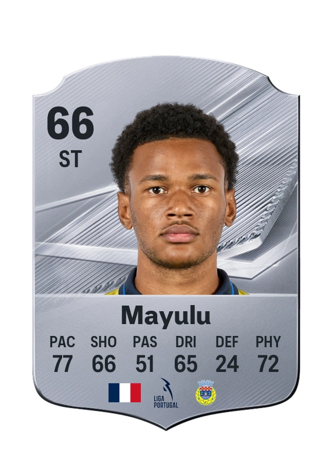 Carta Common de Fally Mayulu, overall 66