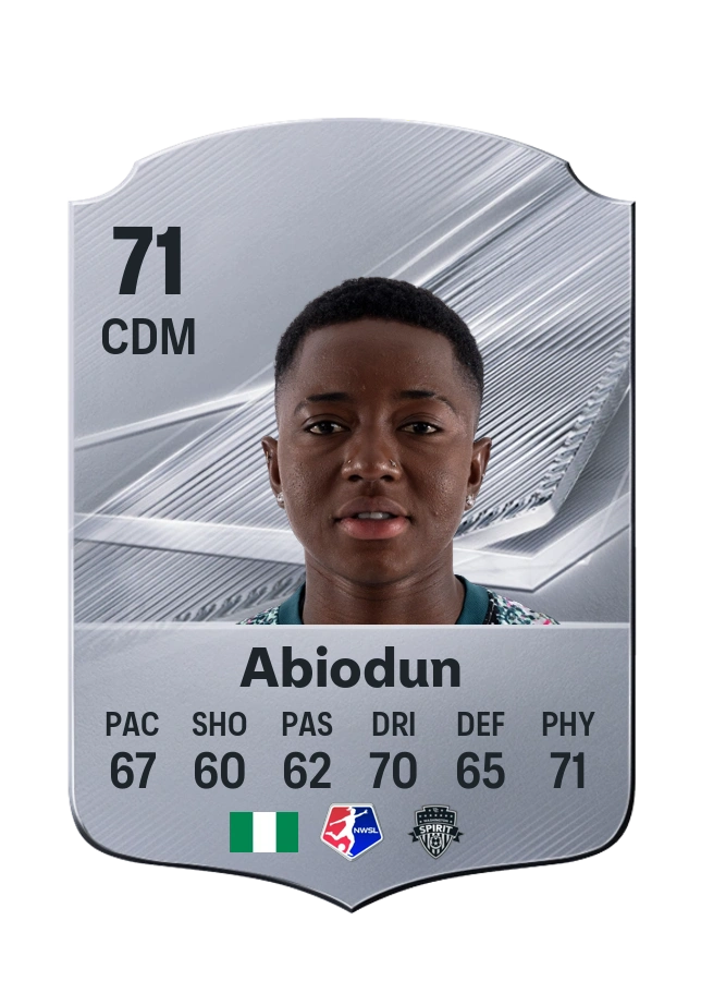Deborah Abiodun, karta Common, ocena 71