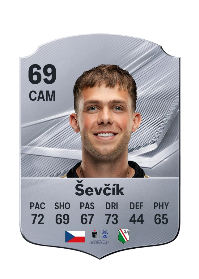 Michal Ševčík, Common card, rated 69