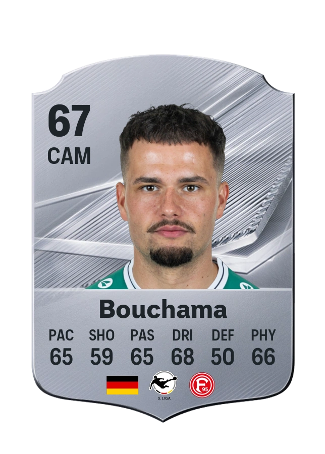 Yassine Bouchama, Common kartı, reyting 67