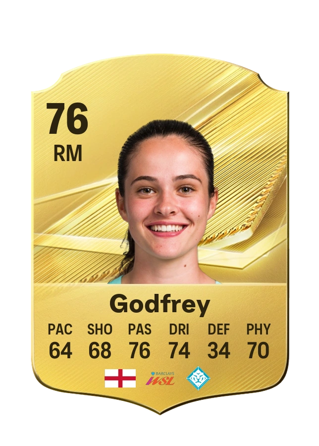 Carta Common di Freya Godfrey, valutazione 76