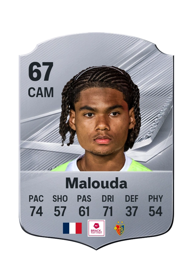 Aaron Malouda, Common kartı, reyting 67