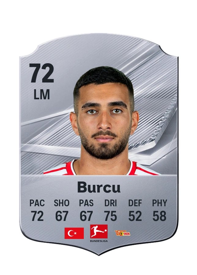 Livan Burcu, Common card, rated 72