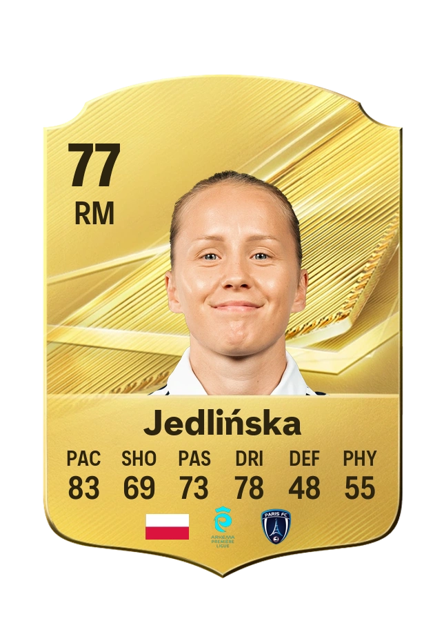 Klaudia Jedlińska, Common kartı, reyting 77