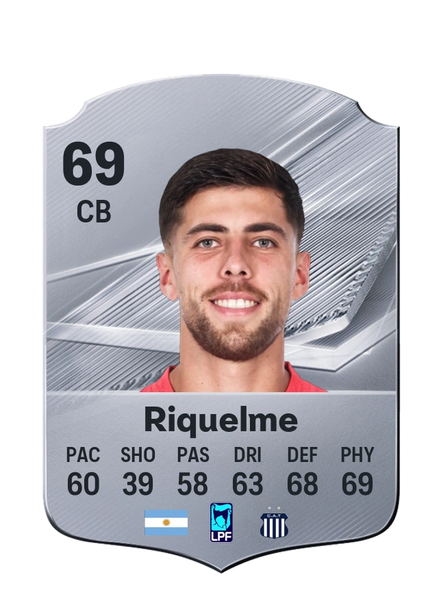 Román Riquelme, Common card, rated 69