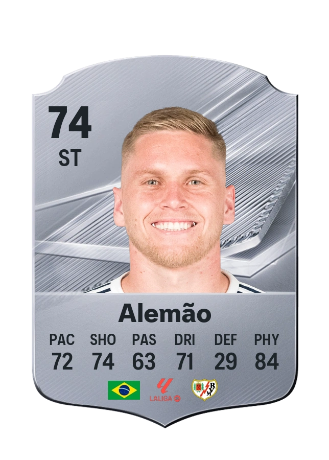 Alemão, Common card, rated 74