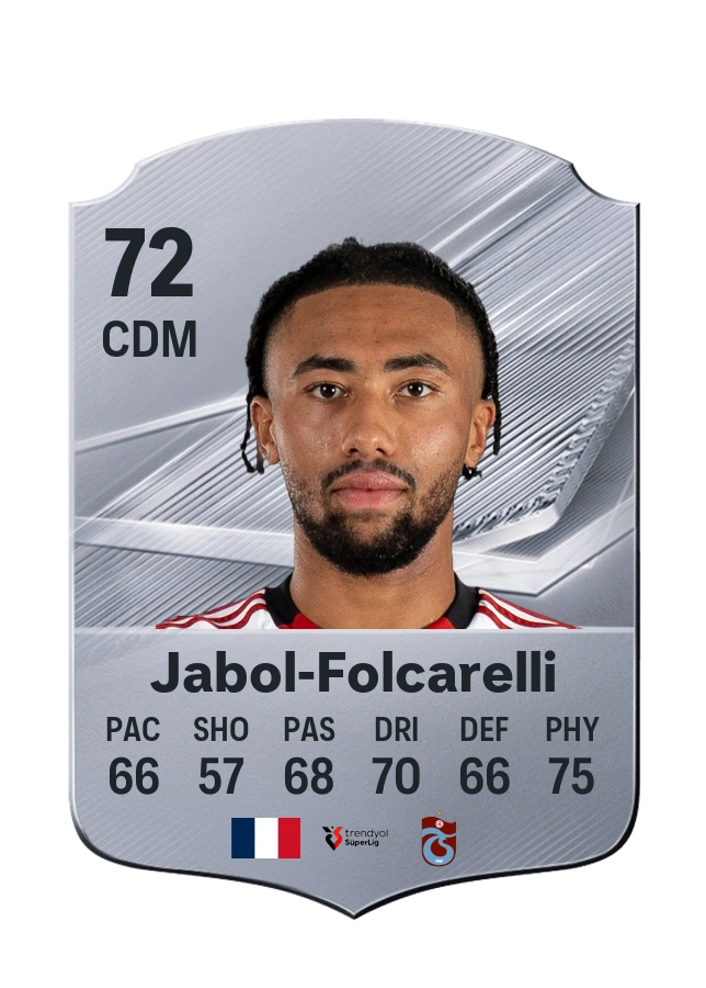 Tim Jabol-Folcarelli، بطاقة Common، بتقييم 72