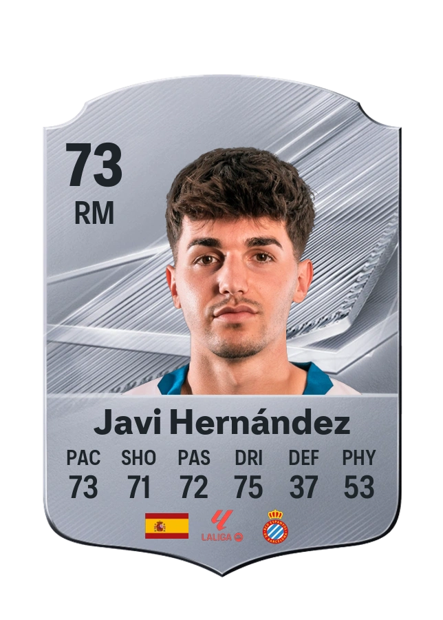 Javi Hernández, Common card, rated 73