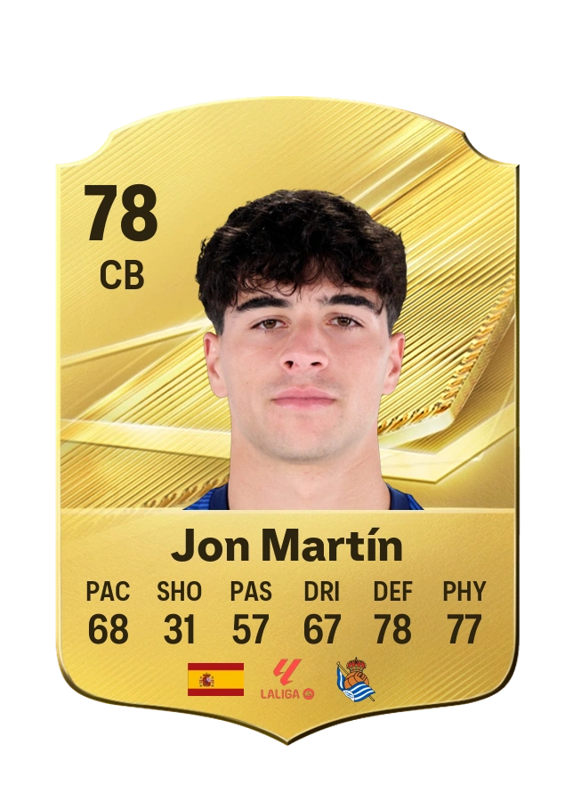 Carta Common di Jon Martín, valutazione 78