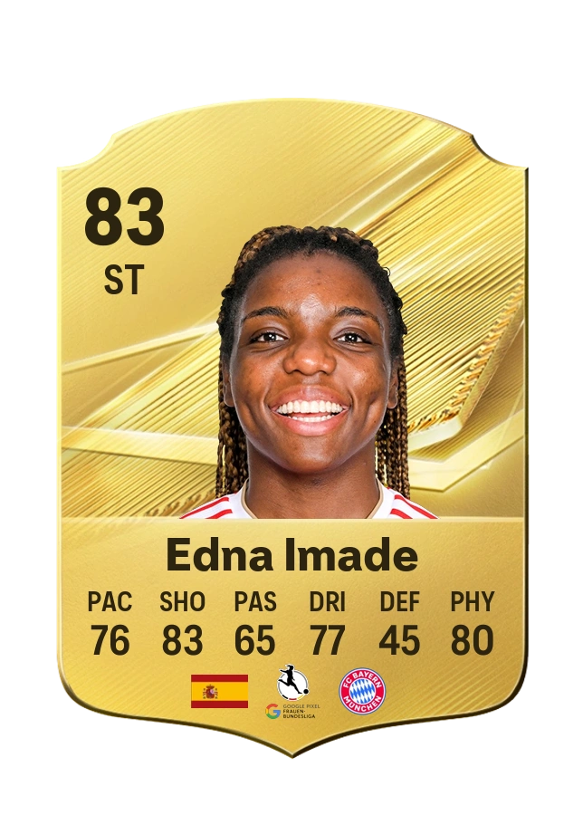 Edna Imade, karta Common, ocena 83