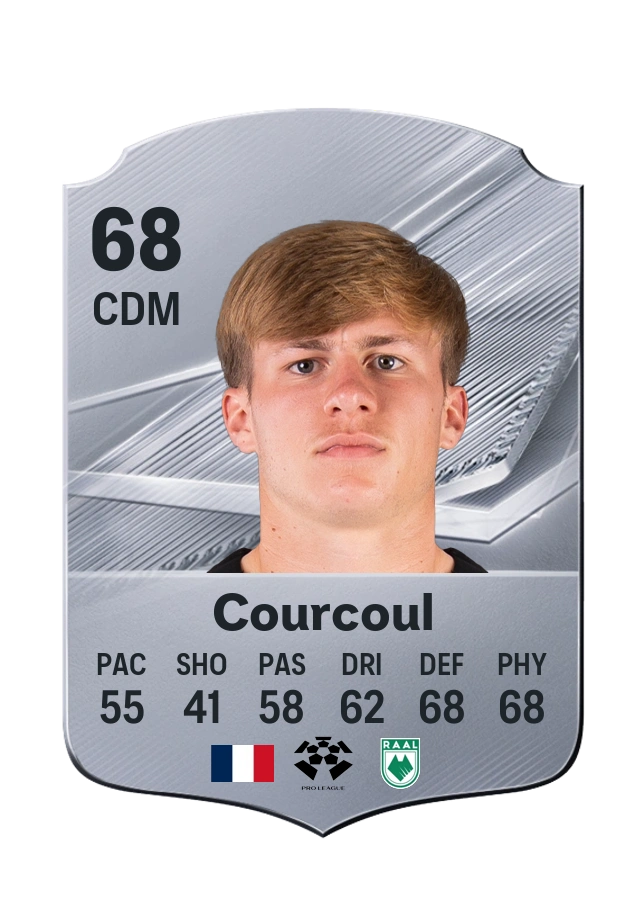 Carta Common de Marius Courcoul, valoración 68