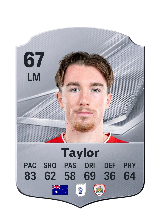 Carta Common di Clayton Taylor, valutazione 67