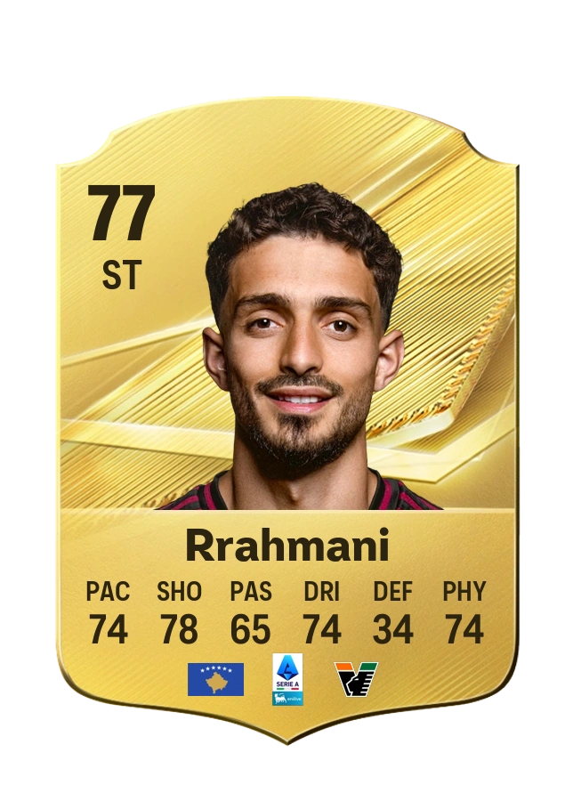 Carta Common de Albion Rrahmani, overall 77