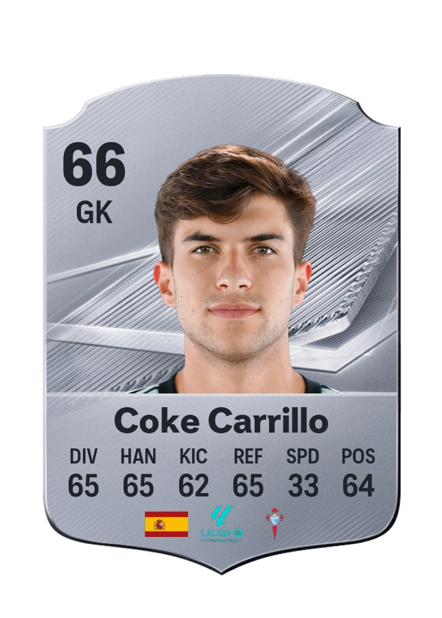 Carta Common de Coke Carrillo, valoración 66
