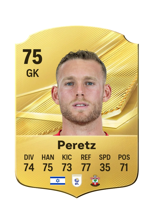 Daniel Peretz, karta Common, ocena 75