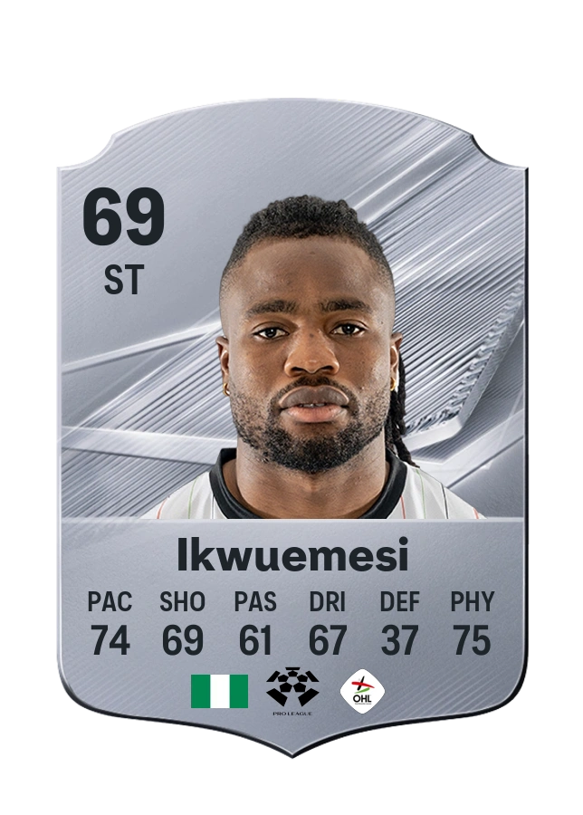 Carta Common de Chukwubuikem Ikwuemesi, valoración 69