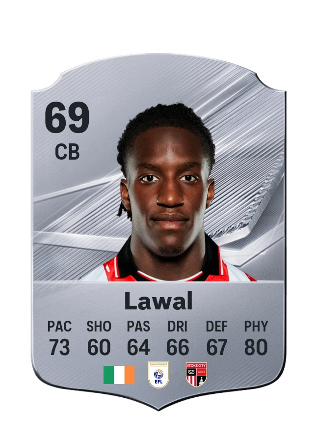 Bosun Lawal, Common card, rated 69