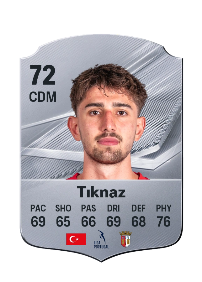 Demir Ege Tıknaz, Common card, rated 72