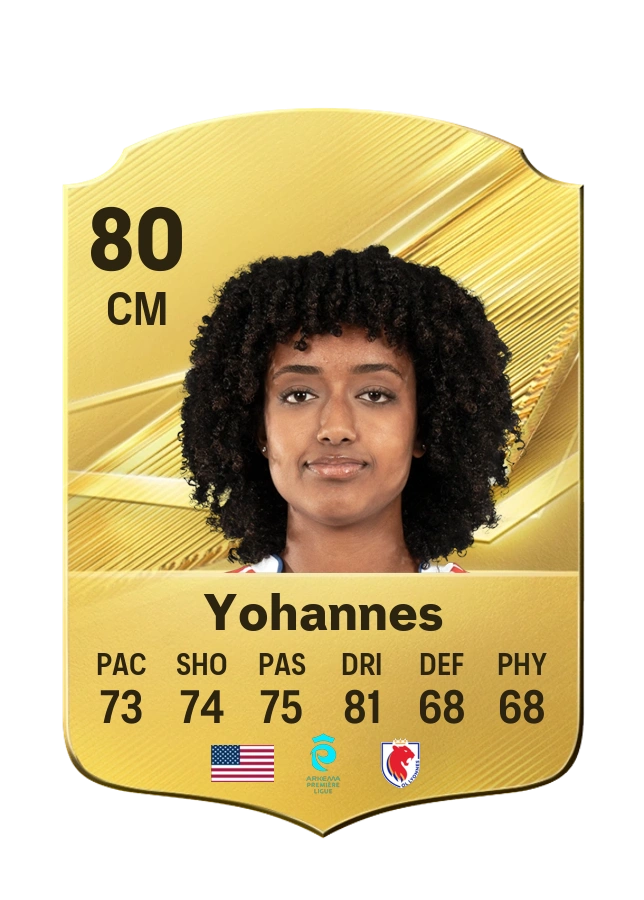 Carte Common de Lily Yohannes, note 80